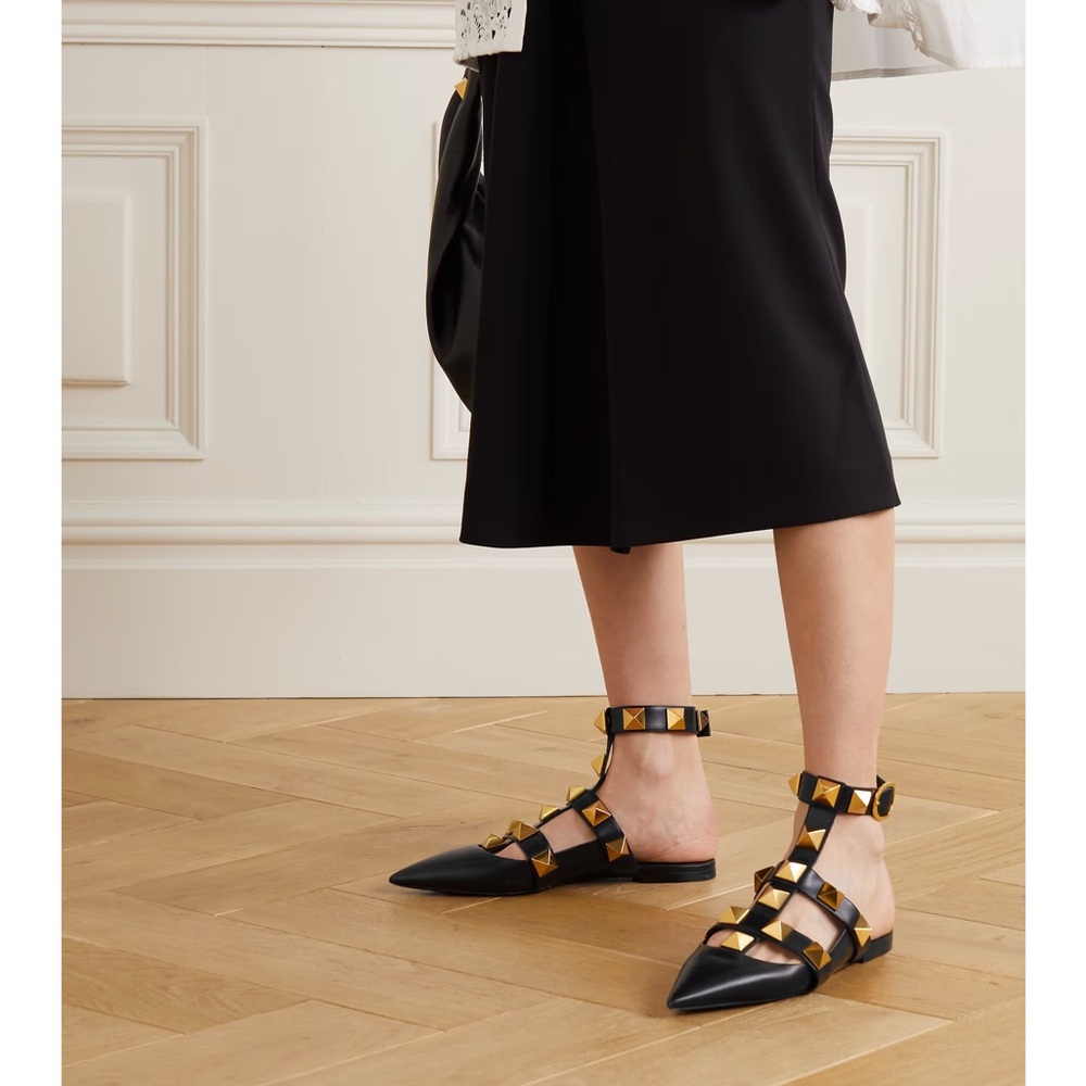 Valentino Roman Stud Flat